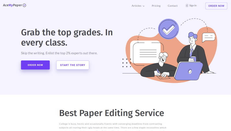 college paper editing services